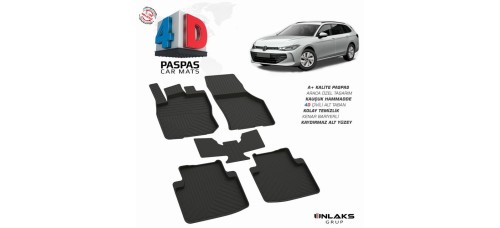 Volkswagen Passat B9 Variant SW - 4D Havuzlu Paspas 2024-